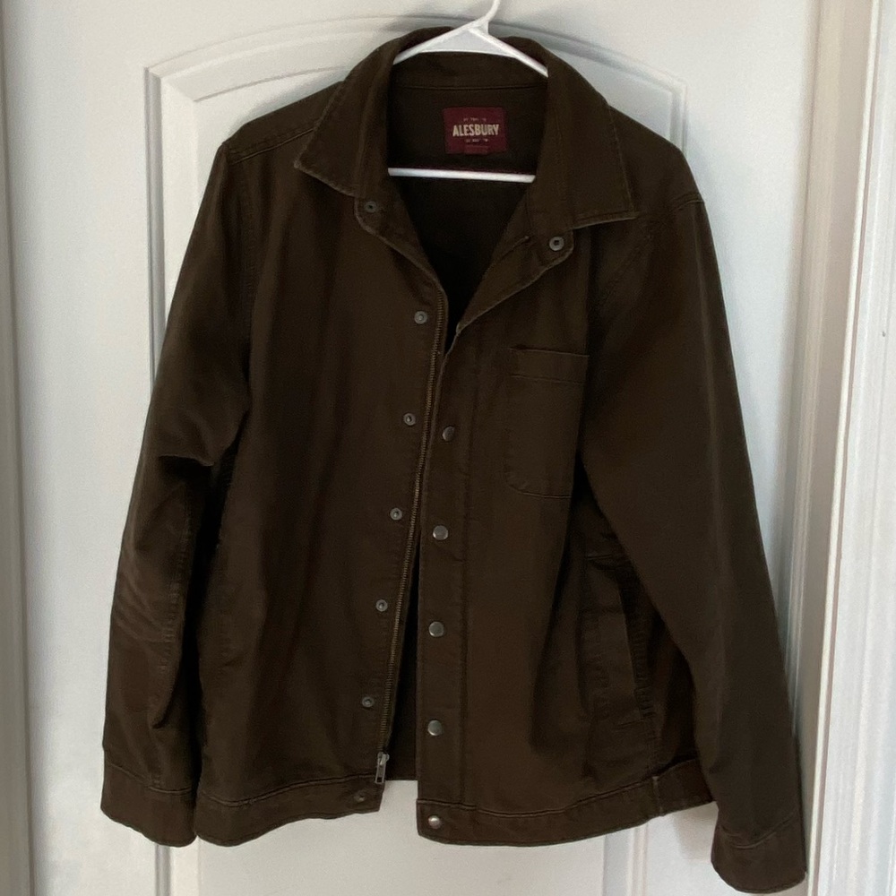 Alesbury Army Green Jacket Coat Fall Vintage